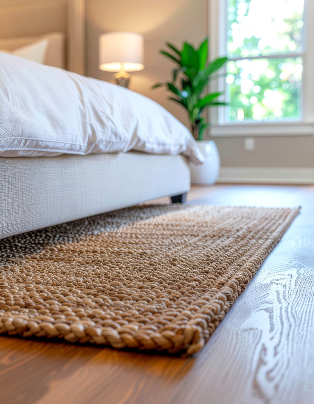 Sisal Runner Beside Bed - 30 sisal bedroom ideas
