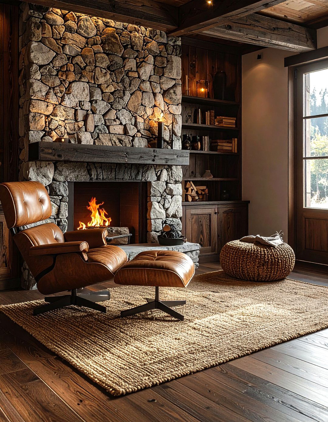 Sisal Rustic Lounge - 30 sisal decor ideas