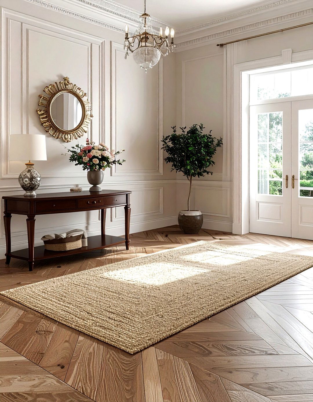 Sisal Traditional Foyer - 30 sisal decor ideas