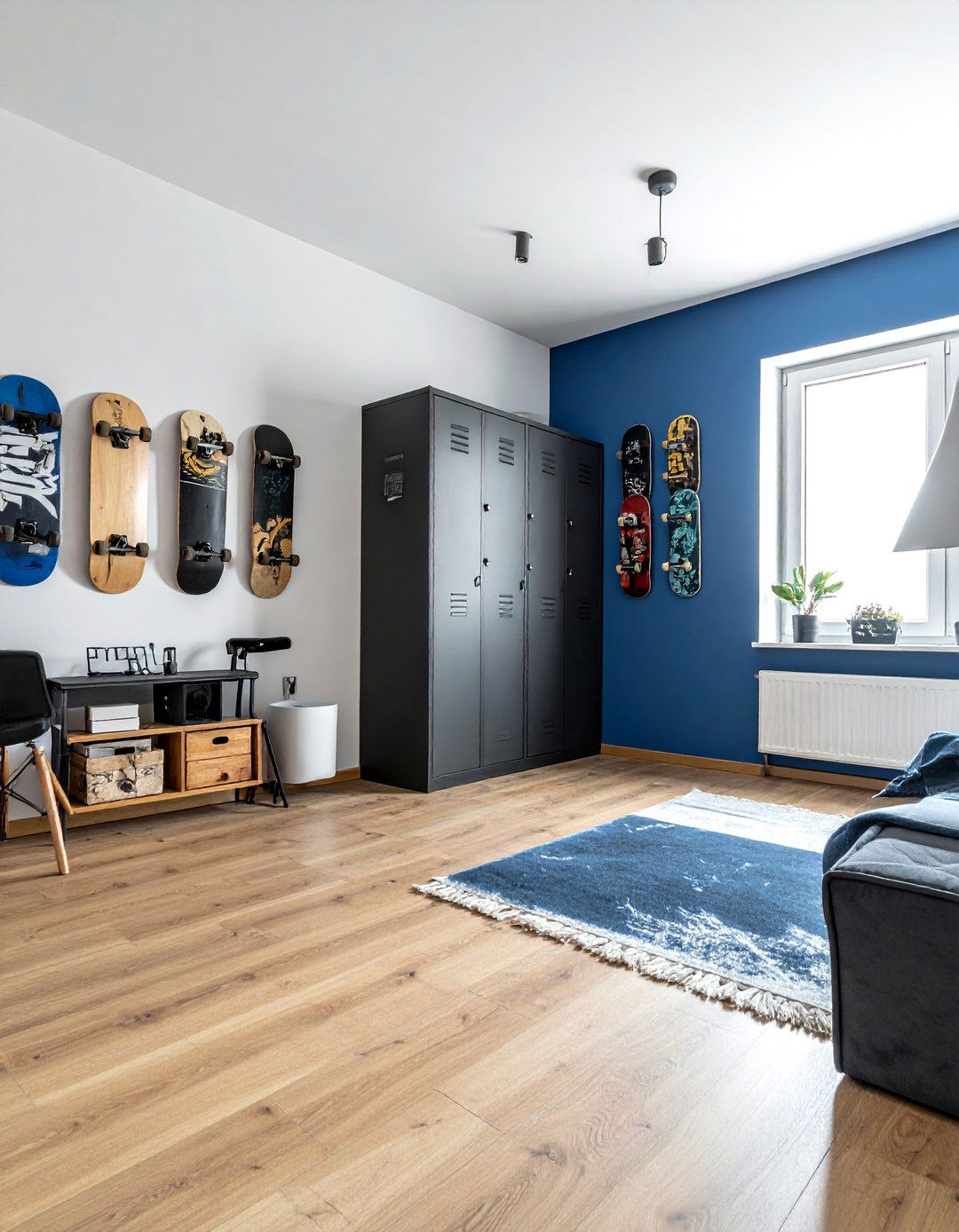 Skateboard Room - 30 teenager bedroom decor ideas