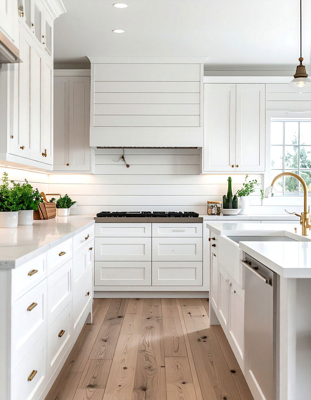 Skinny shiplap kitchen backsplash - 30 shiplap wall ideas