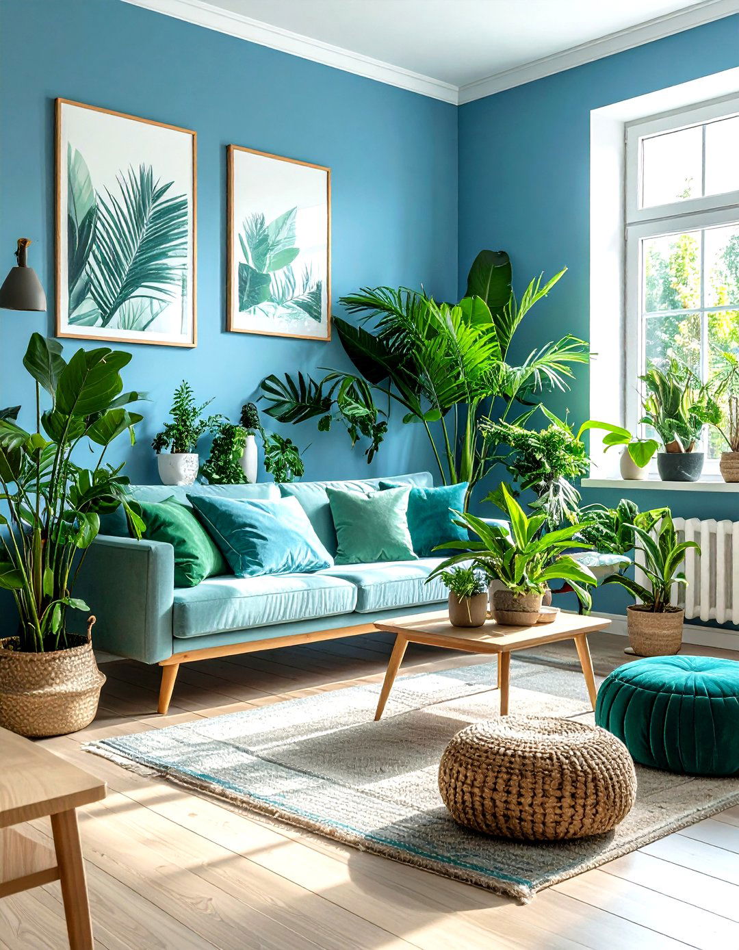 30 Serene Sky Blue Living Room Ideas for a Refreshing Space