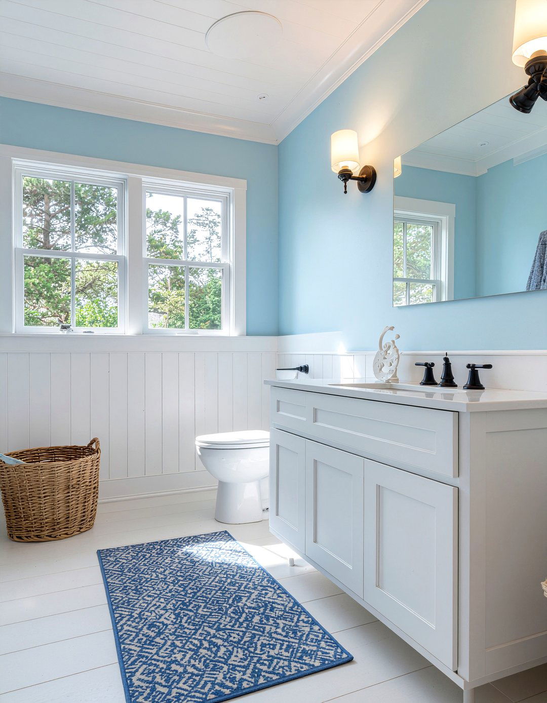 Sky Blue Bathroom Paint - 30 bathroom paint colors