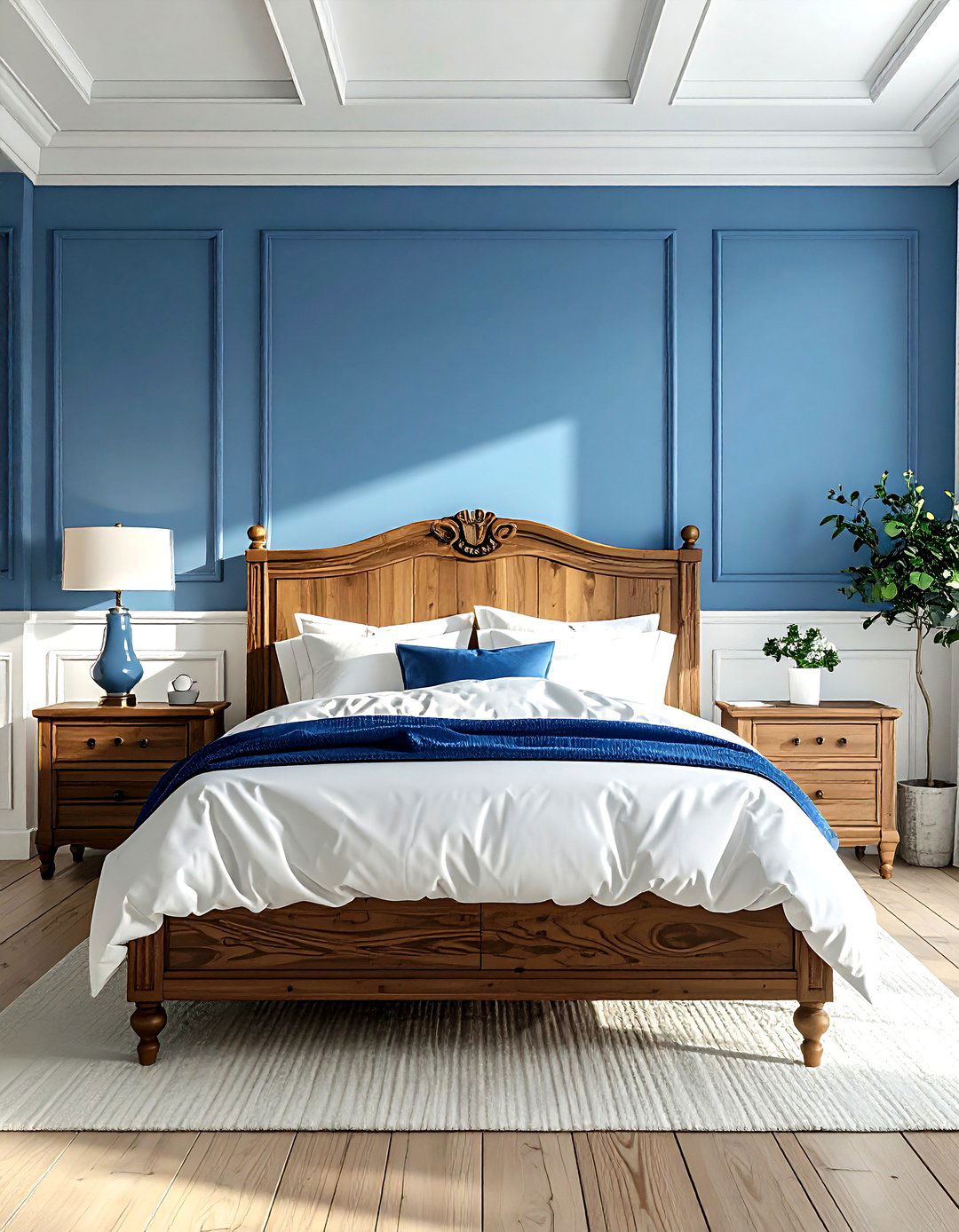 Sky Blue Bedroom - 30 bedroom paint color ideas