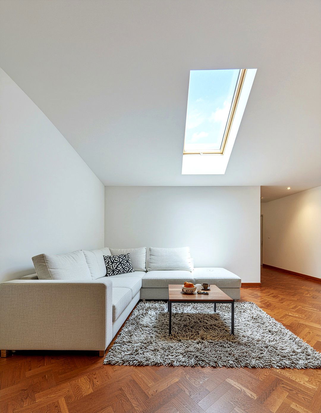 Sky Light - 30 spacious living room ideas