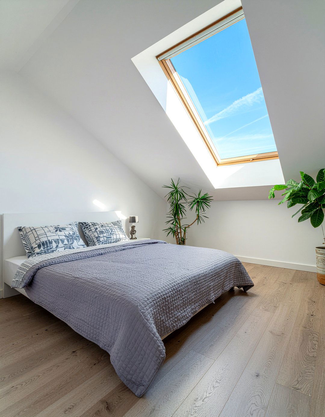 Sky light bedroom - 30 oddly shaped bedroom ideas