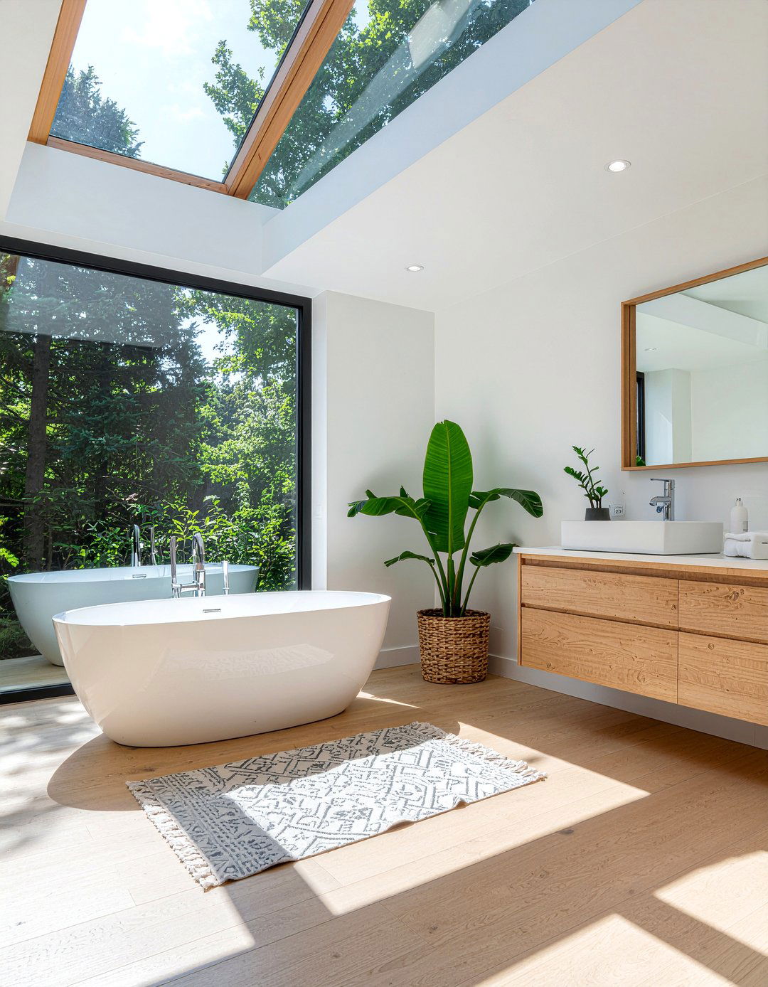 Skylight Bathroom - 30 bathroom inspiration ideas