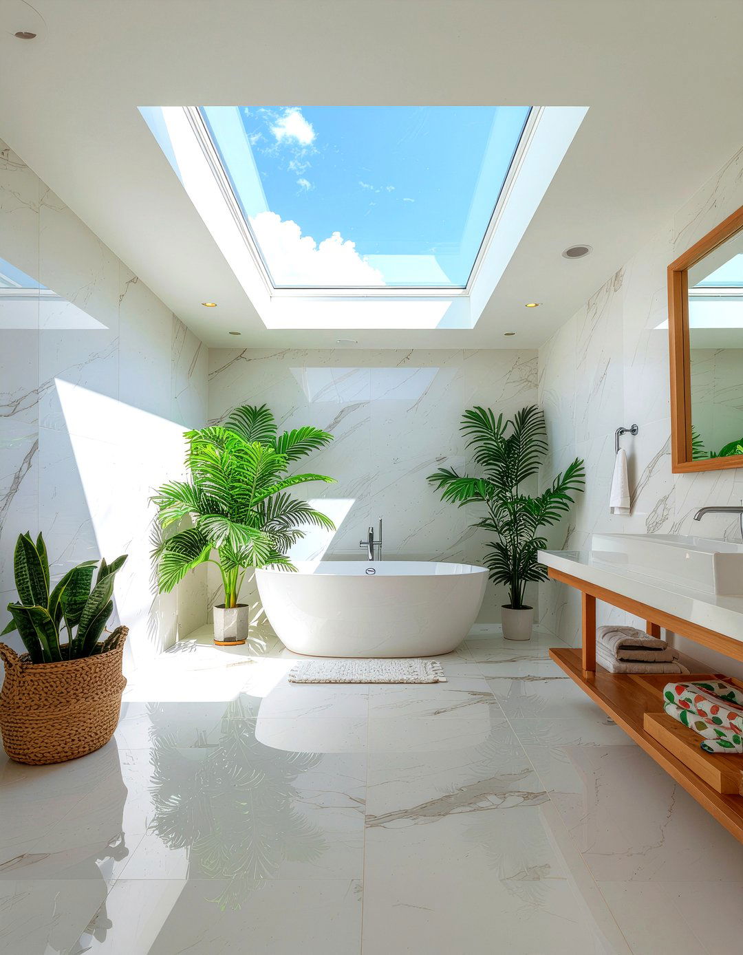 Skylight In Master Bathroom - 30 master bathroom ideas