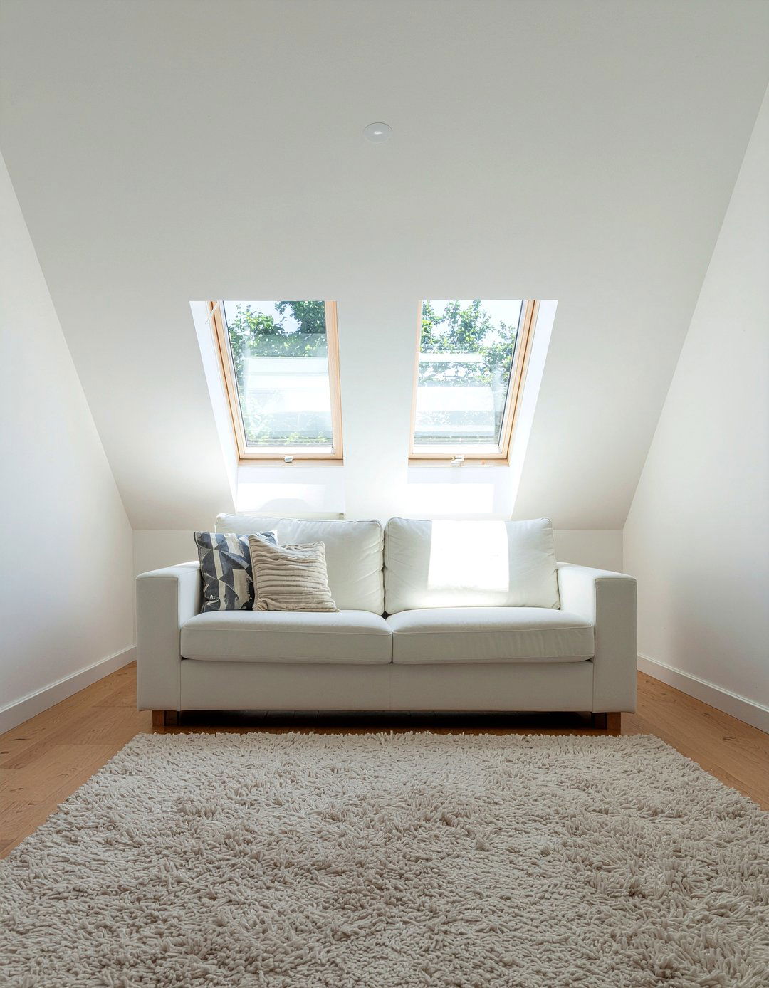 Skylight Natural Light - 30 retreat living room ideas