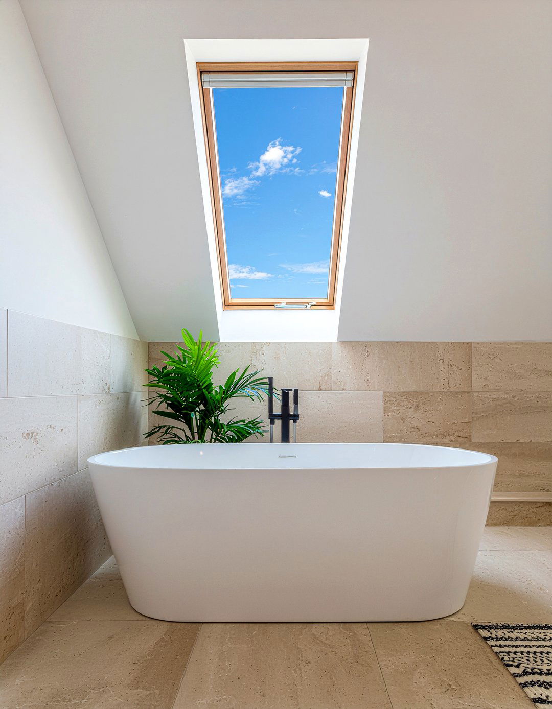 Skylight Natural Lighting - 30 bathroom character ideas