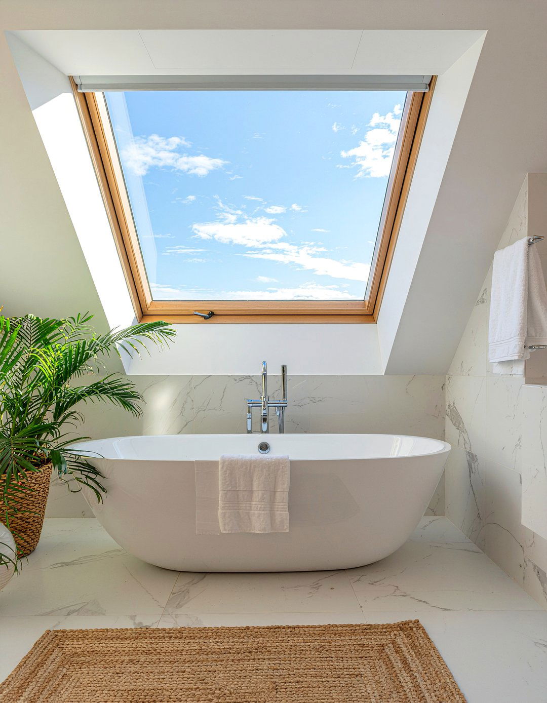 Skylight Over Bathroom Tub - 30 resort bathroom ideas