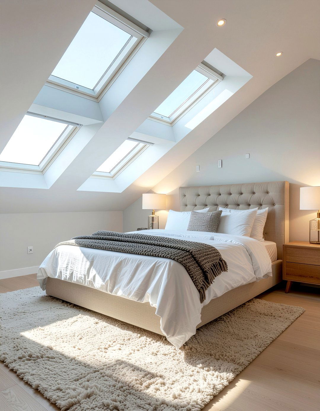 Skylight Window - 30 bedroom window design ideas