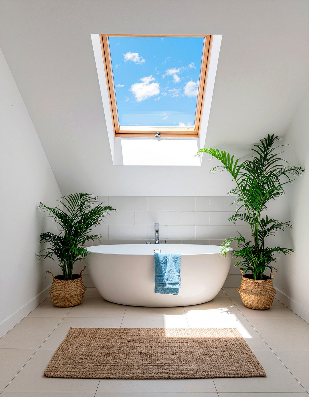 Skylight bathroom lighting - 30 bathroom depth ideas