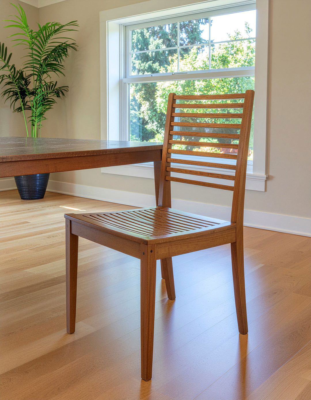 Slat Back Dining Chair - 30 dining room chair ideas