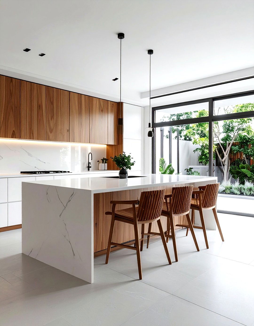 Slat back chair - 30 kitchen chair ideas