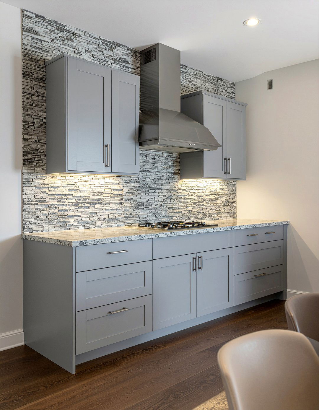 Slate Gray Kitchen Cabinets - 30 gray kitchen cabinet ideas