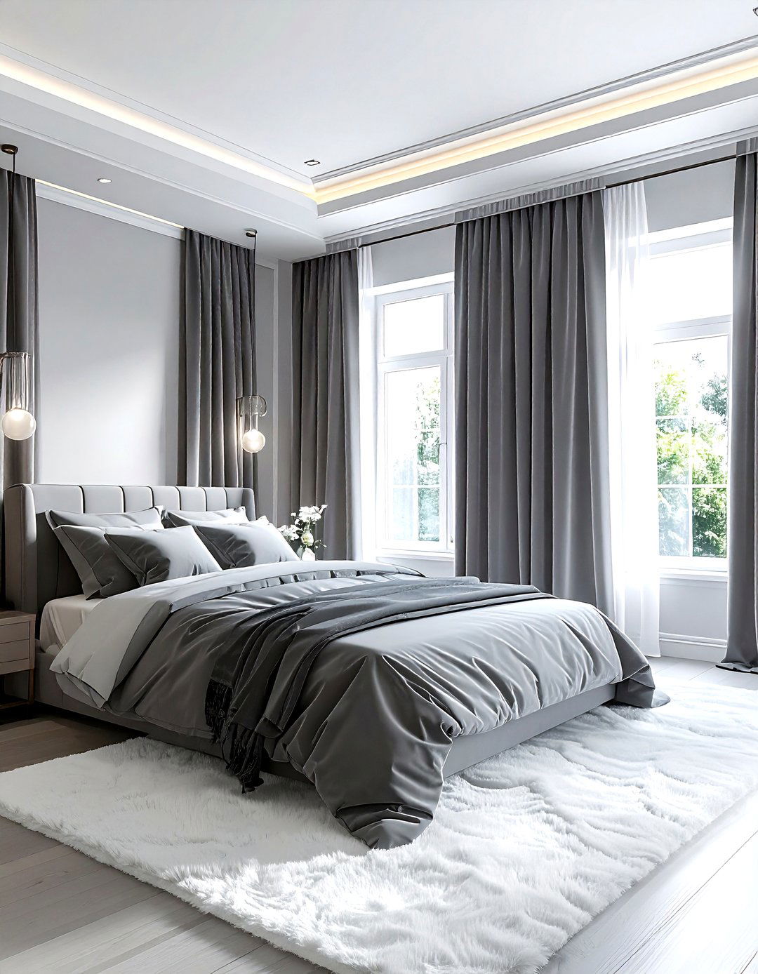 30 Sophisticated Slate Bedroom Ideas for a Moody Retreat