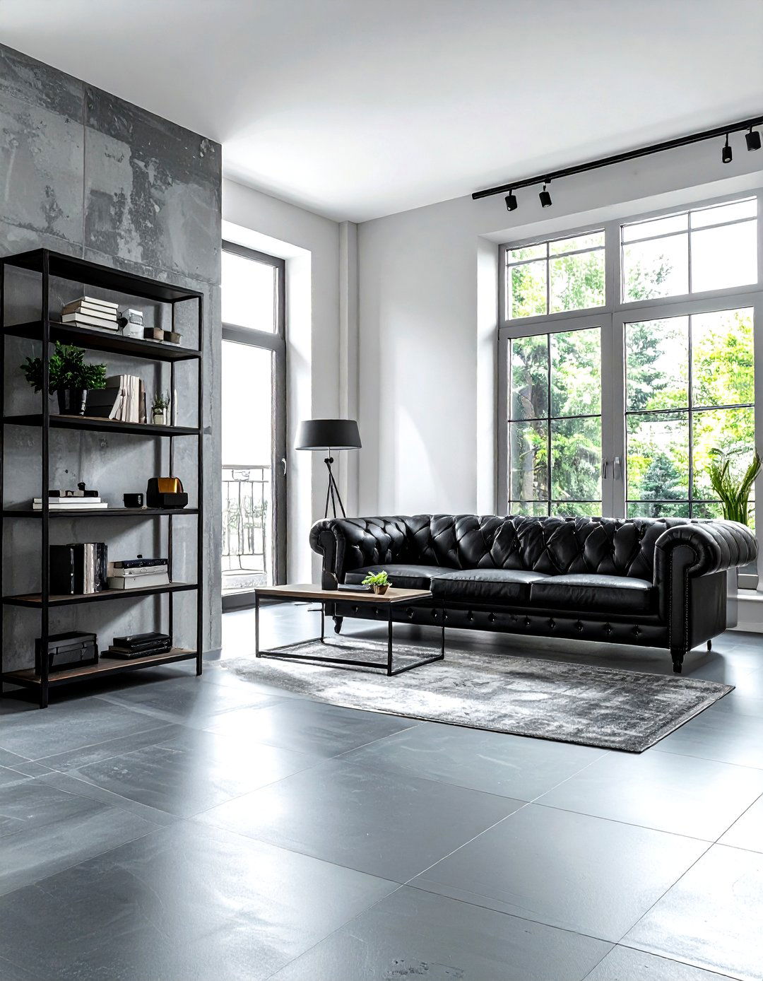 Slate Grey Laminate Flooring - 30 living room laminate flooring ideas