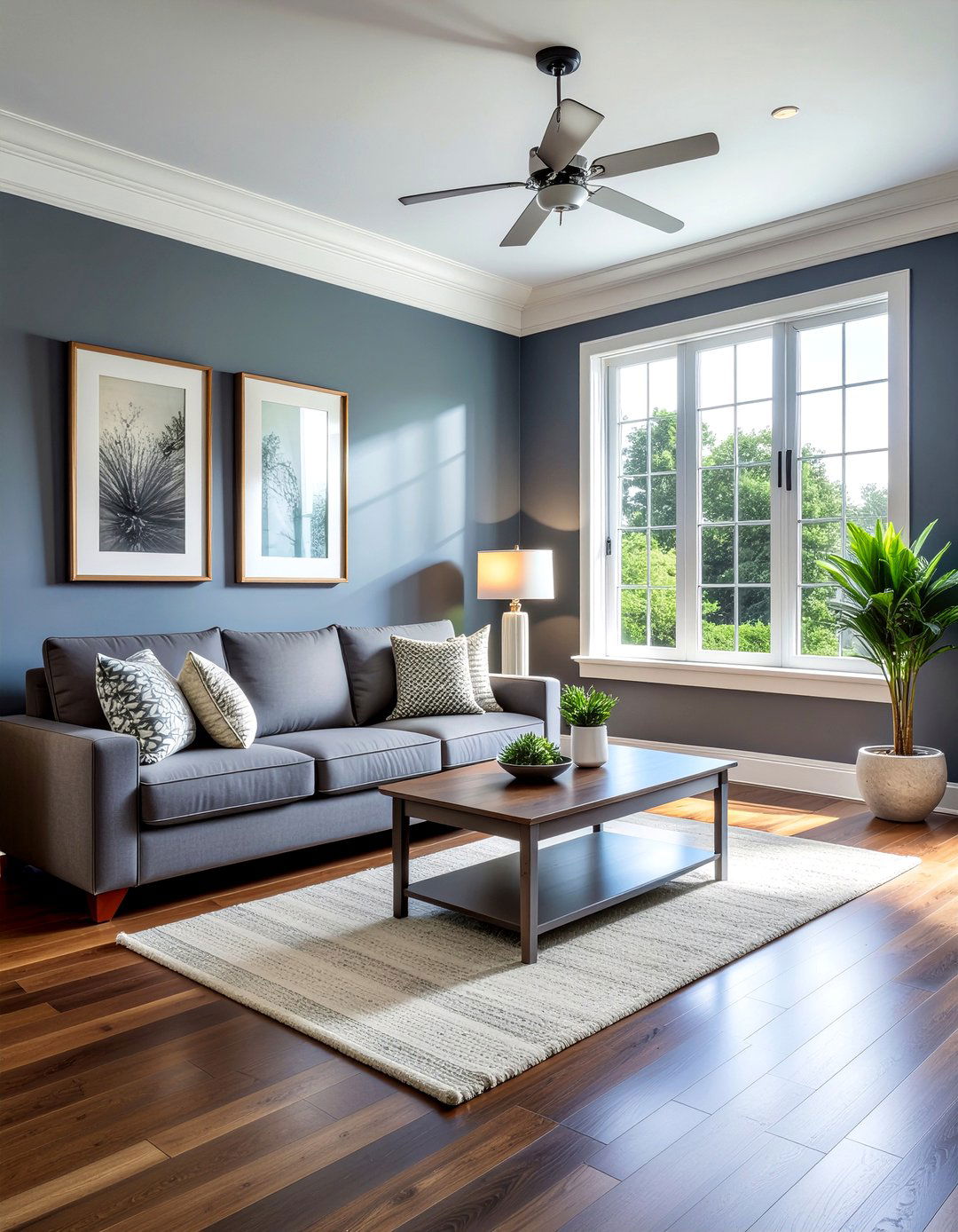 Slate Grey Paint Color Living Room - 30 slate living room ideas