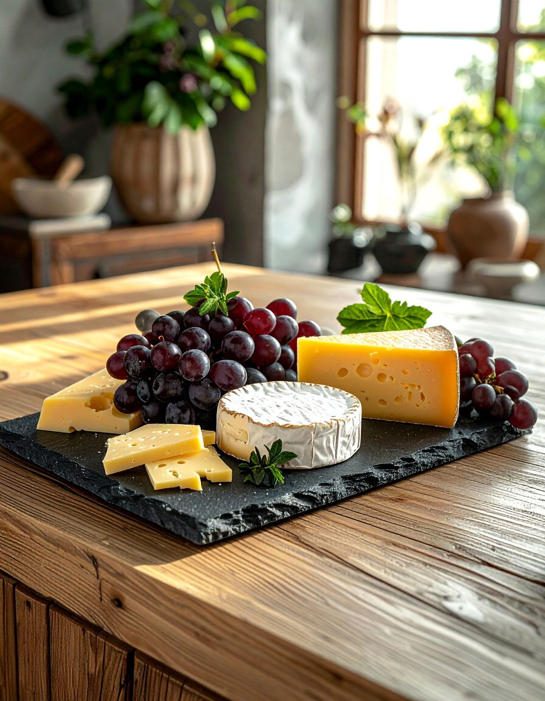 Slate Serving Tray - 30 gray kitchen accessories ideas