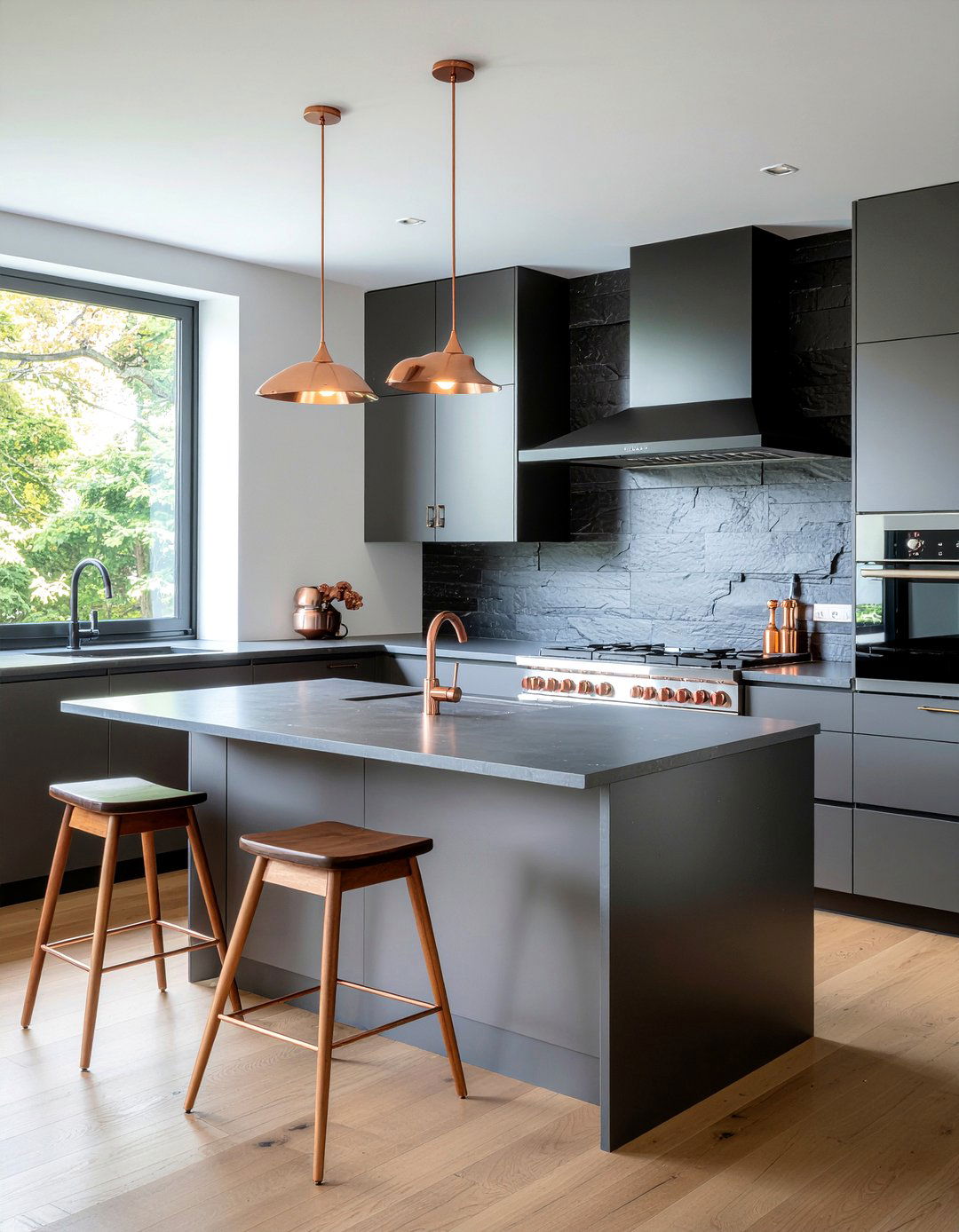 Slate Slab Kitchen Wall - 30 slab backsplash kitchen ideas