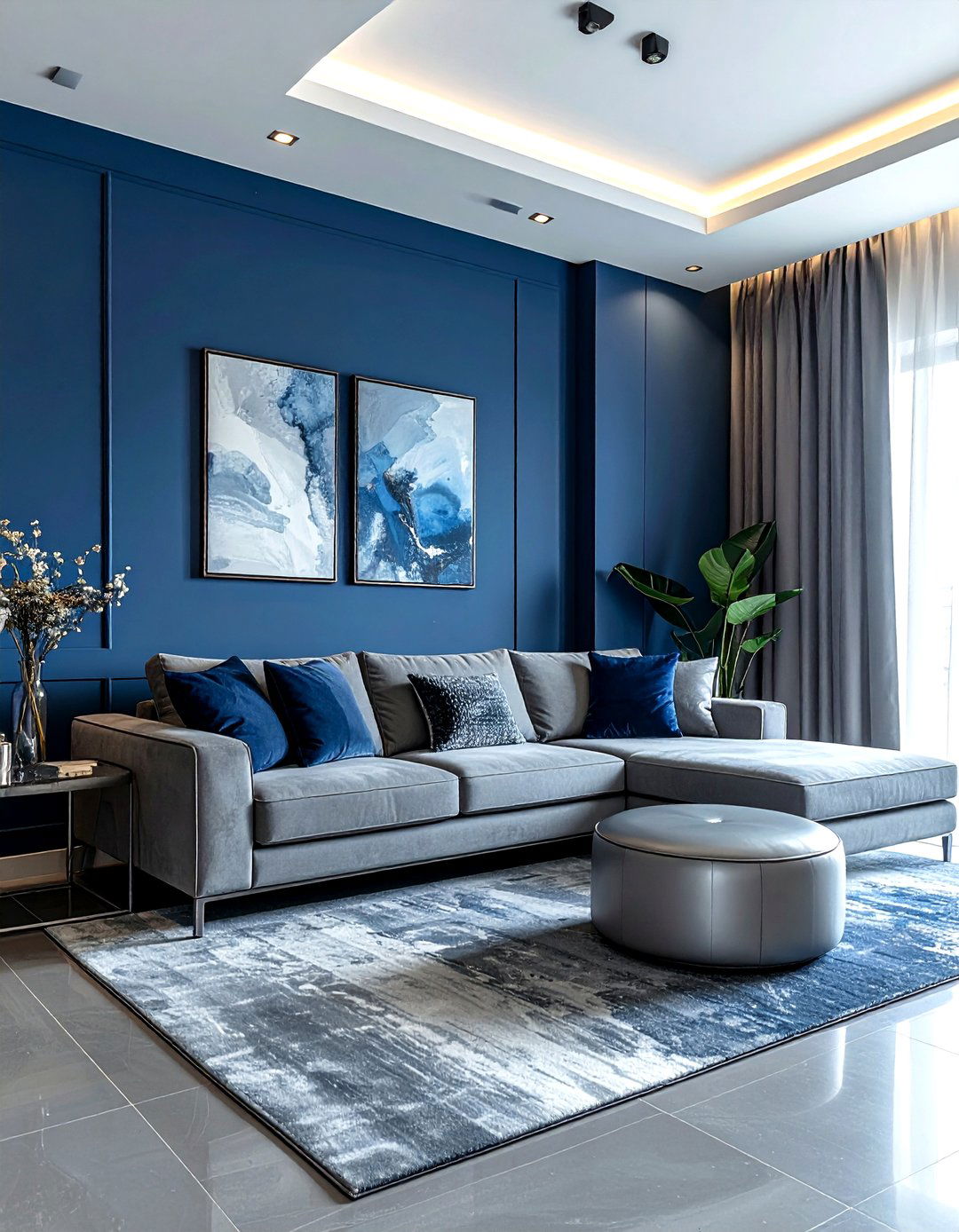 Slate blue and gray - 30 color scheme ideas