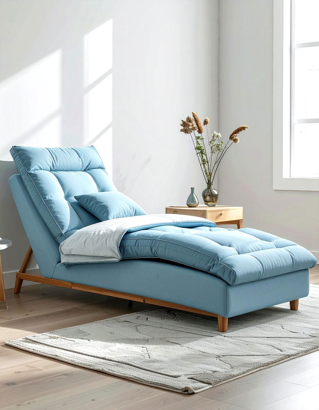 Sleeper Chaise Lounge - 30 living room chaise lounge ideas