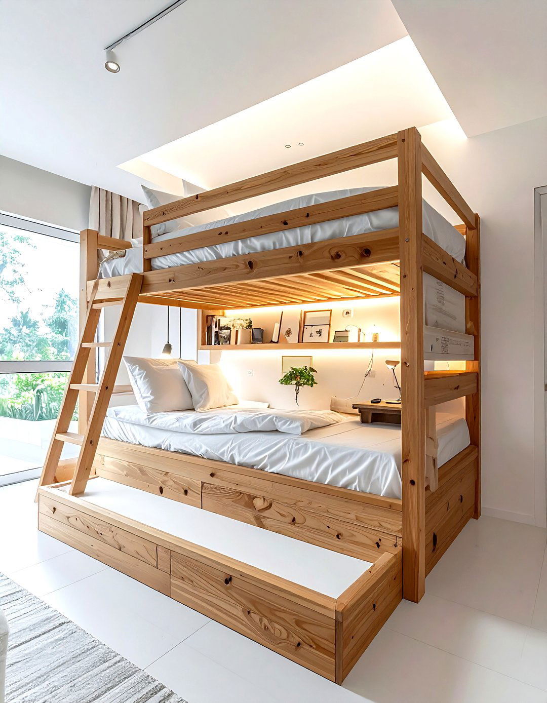 Sleeping loft bed - 30 bonus room decor ideas