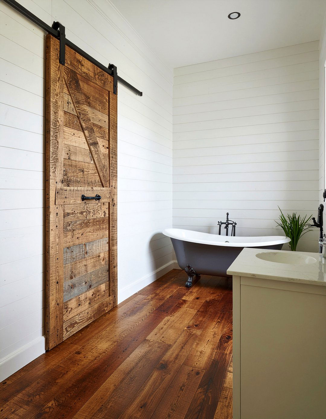 Sliding Barn Bathroom Door - 30 bathroom door ideas