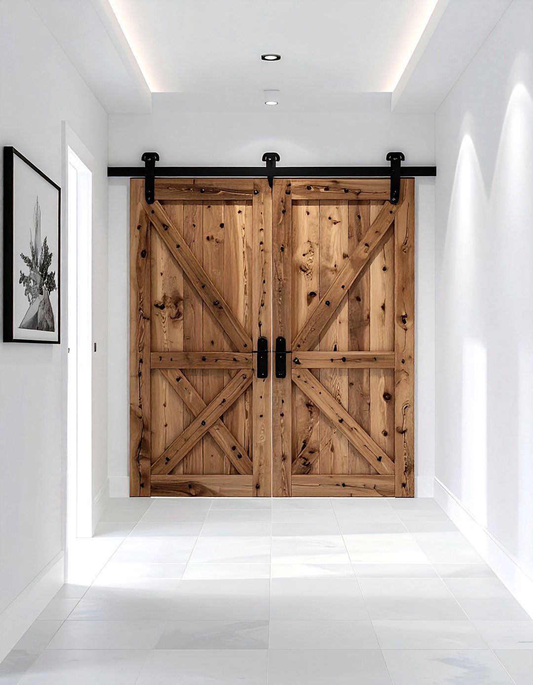 Sliding Barn Door - 30 show home decor ideas