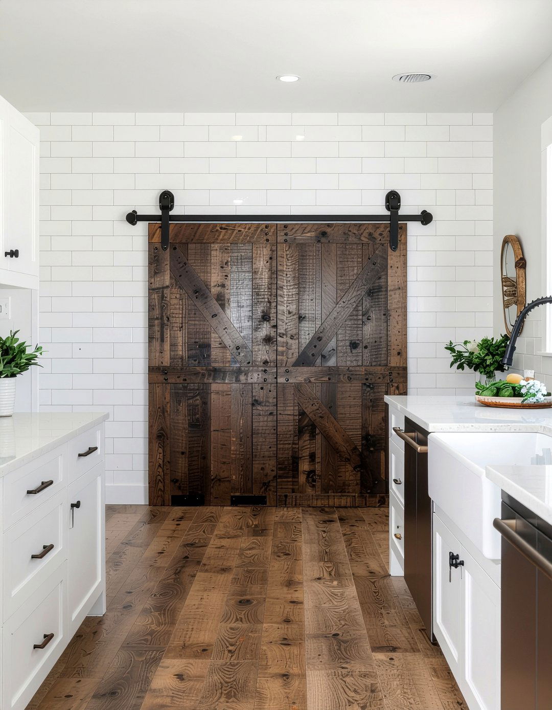Sliding Barn Door Pantry - 30 pantry door kitchen ideas