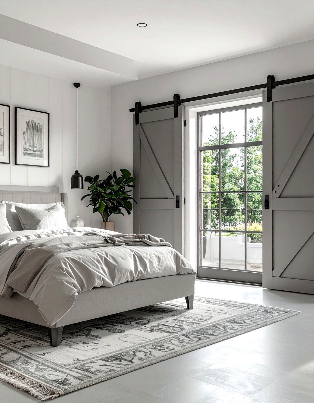 Sliding Barn Doors Master Bedroom - 30 modern farmhouse decor ideas