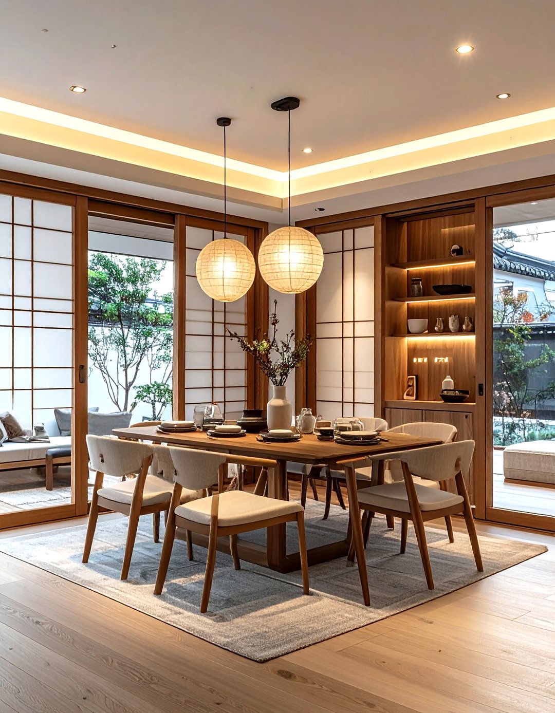 Sliding Door Dining Room - 30 Korean dining room ideas