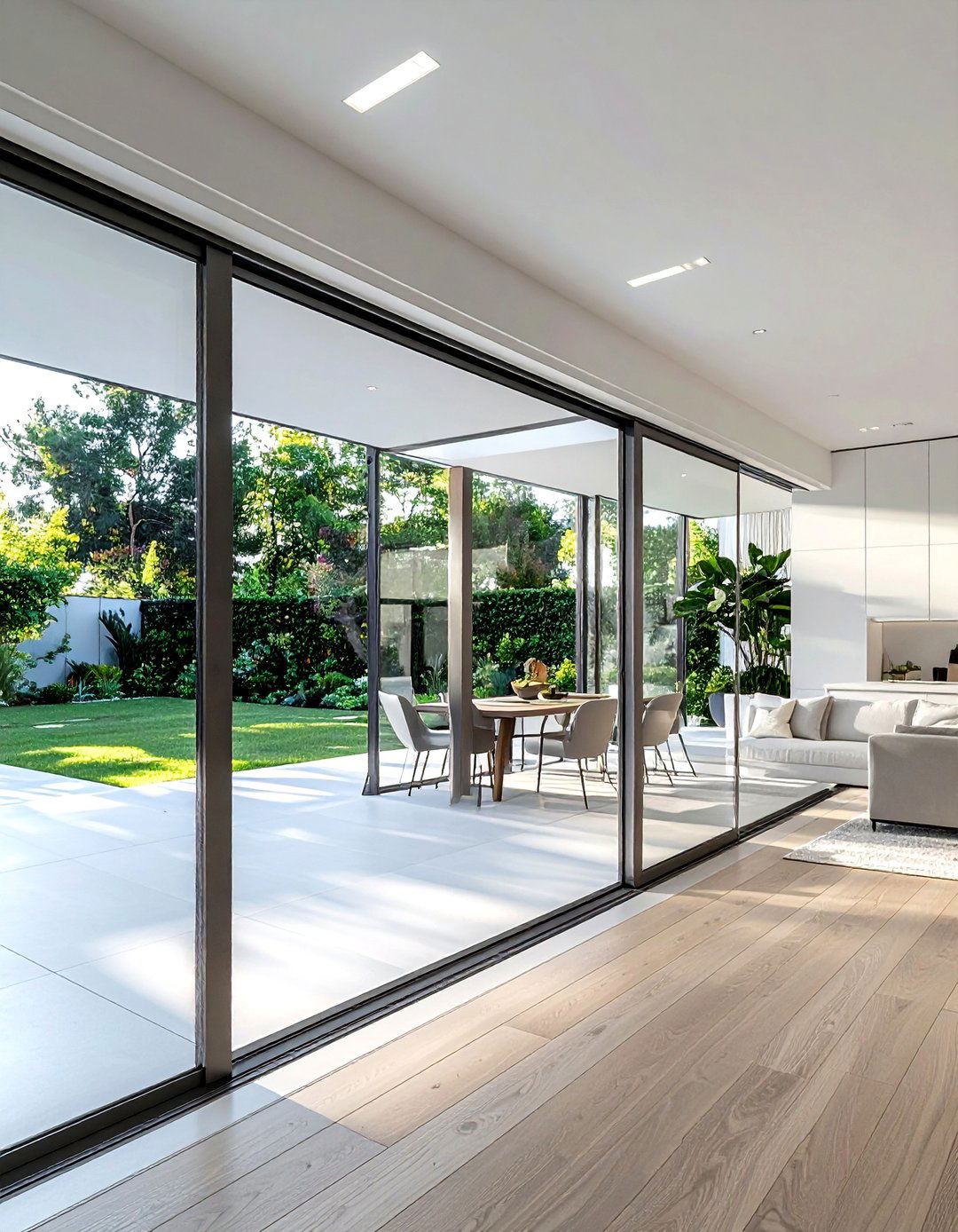 Sliding Glass Wall - 30 parade of homes decor ideas