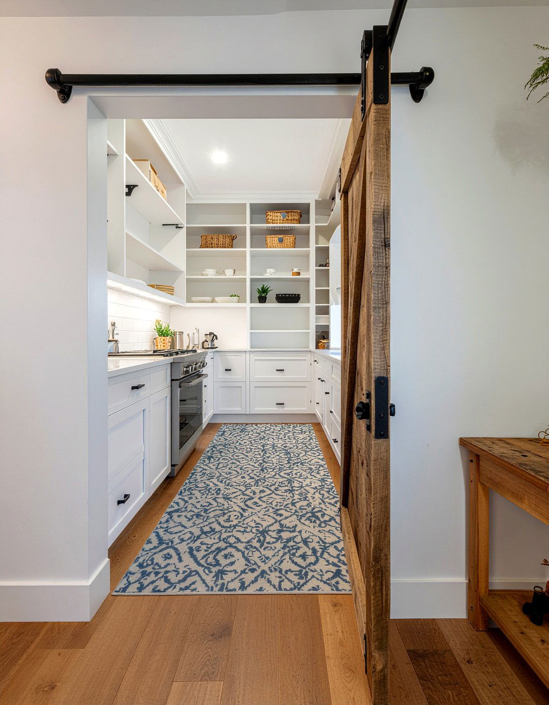 Sliding Pantry Barn Door - 30 pantry organization kitchen ideas