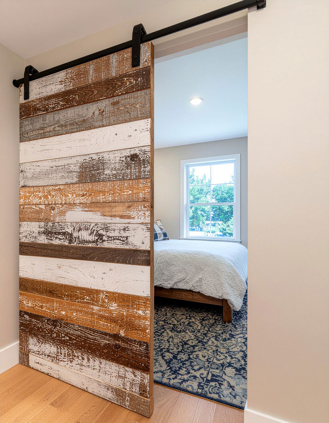 Sliding barn door - 30 bedroom room dividers