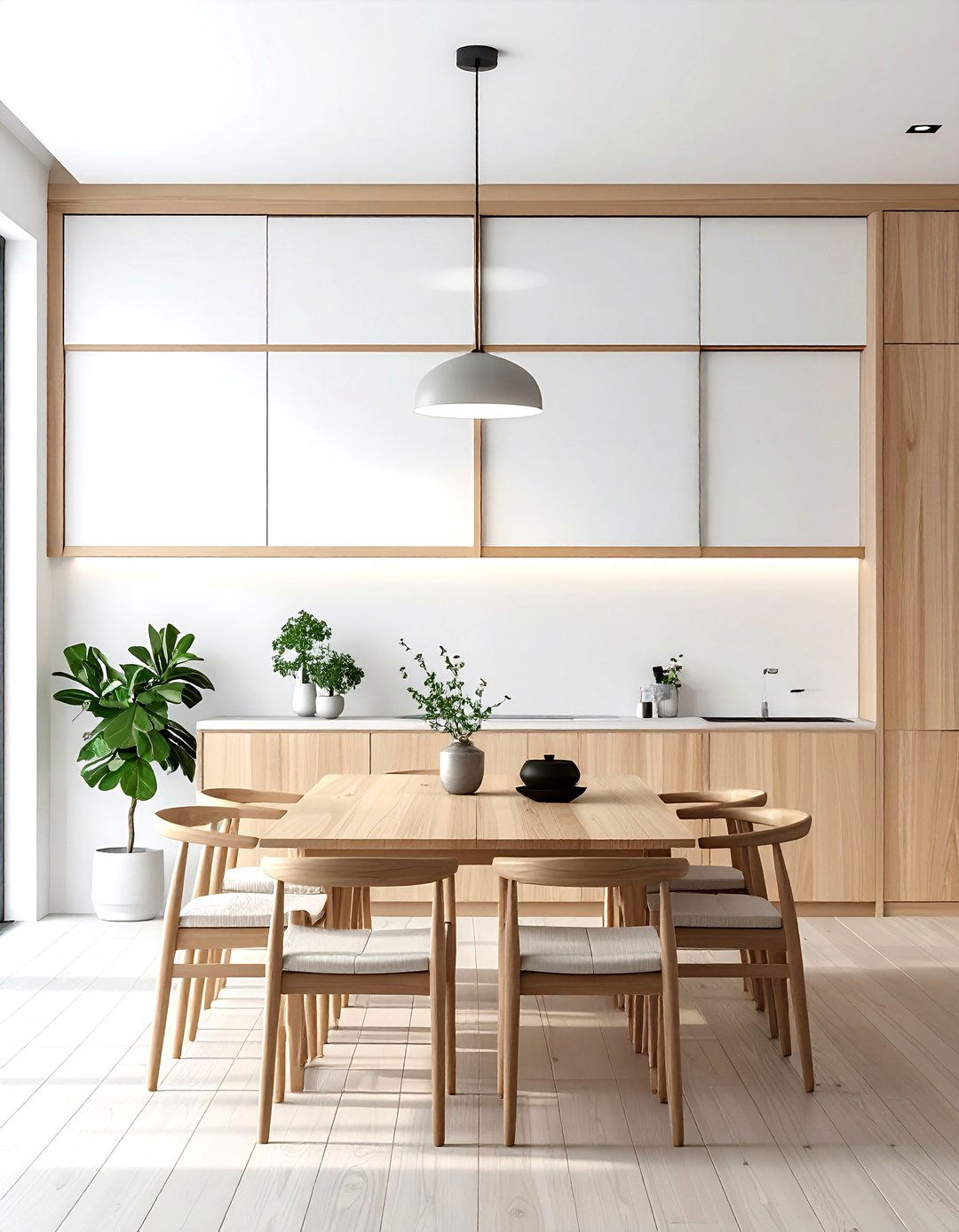 Sliding door wall cabinets - 30 dining room overhead storage ideas