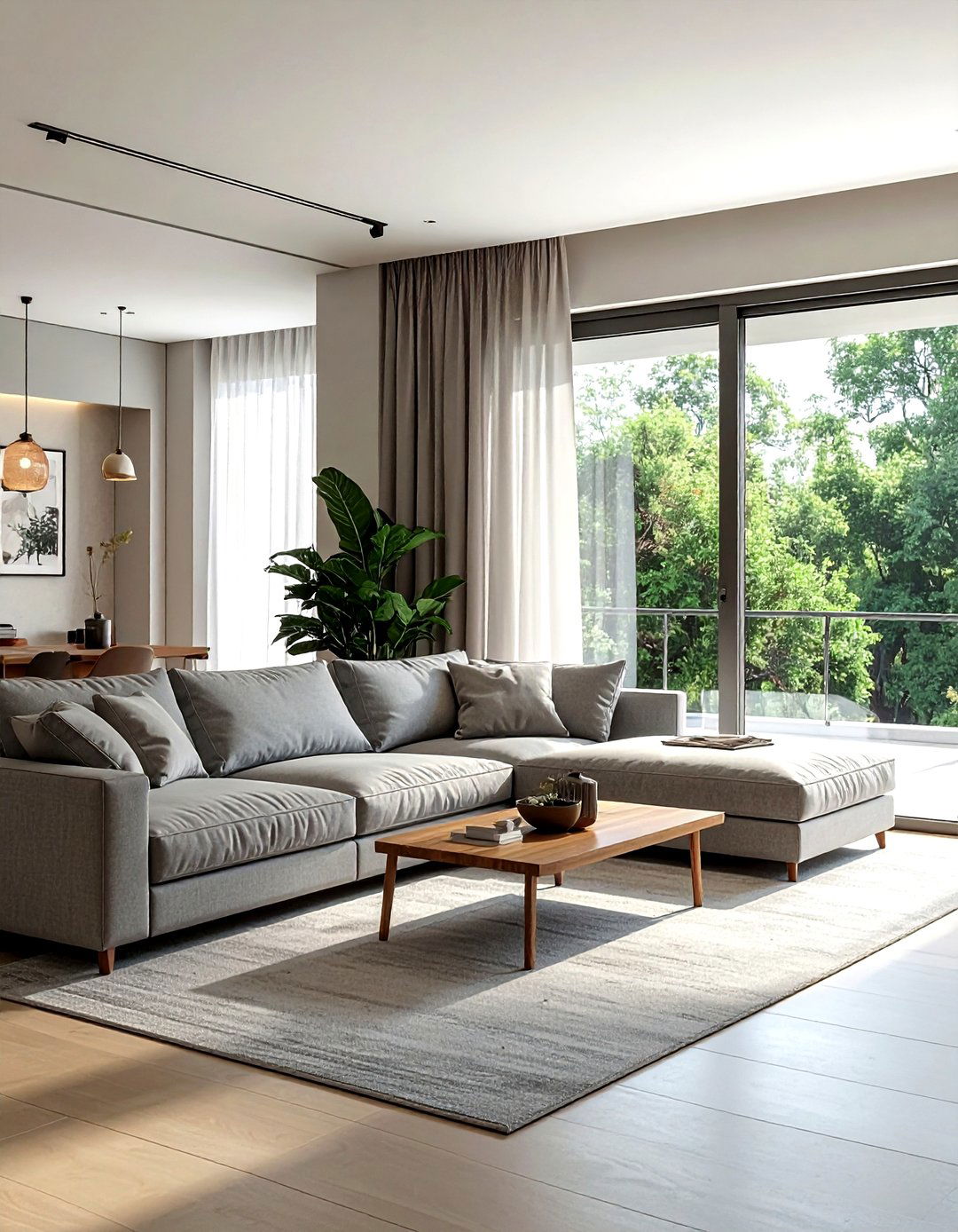 Sliding glass doors - 30 living room with patio doors