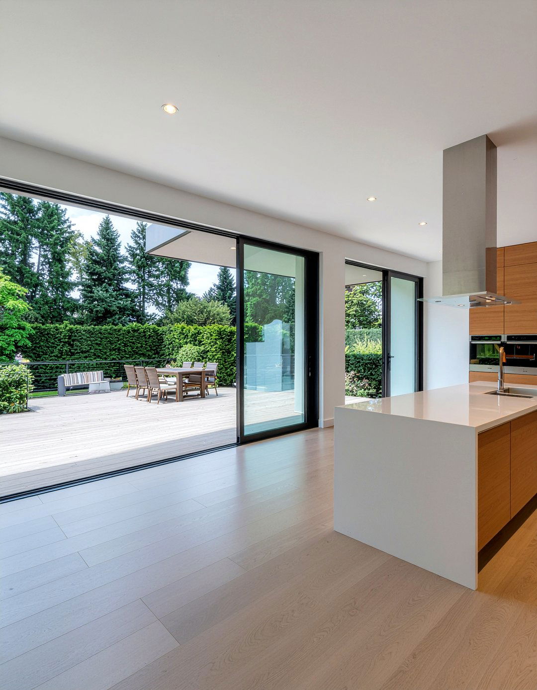 Sliding glass kitchen door - 30 kitchen exterior door ideas