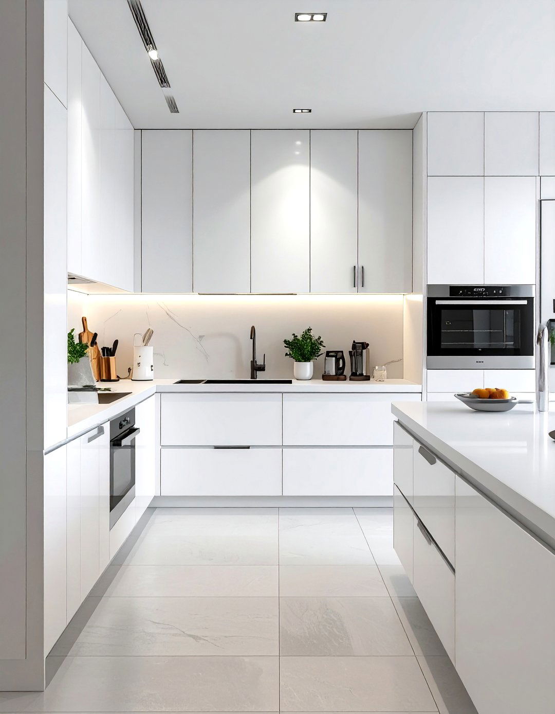 Slim Shaker Cabinets - 30 shaker kitchen cabinet ideas