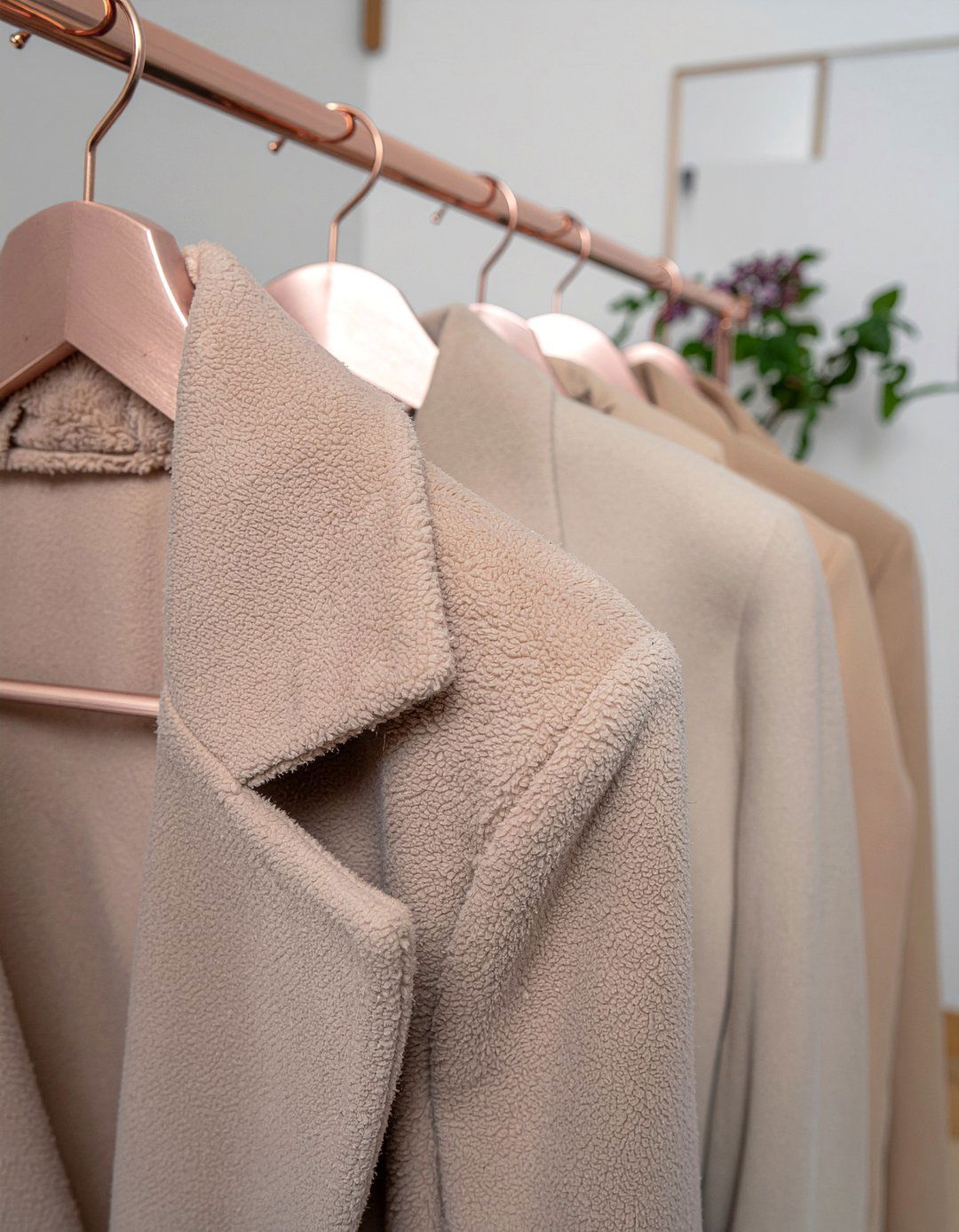 Slim metal hangers - 30 bedroom space saving hangers