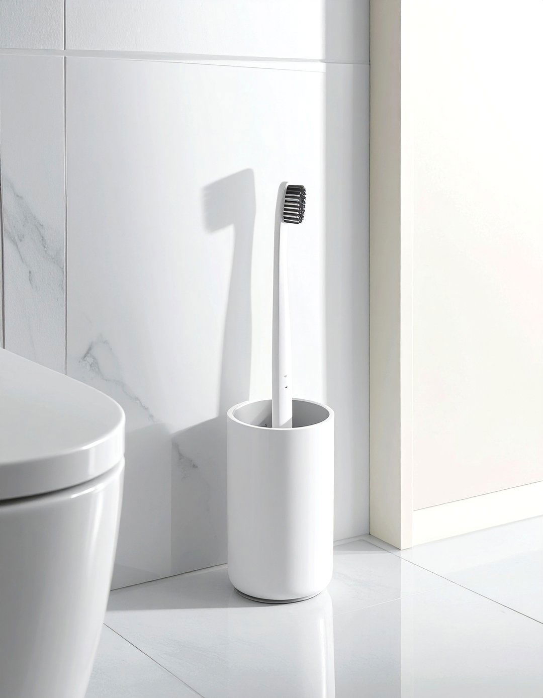 30 Modern Toilet Brush Holder Ideas to Keep Bathrooms Neat