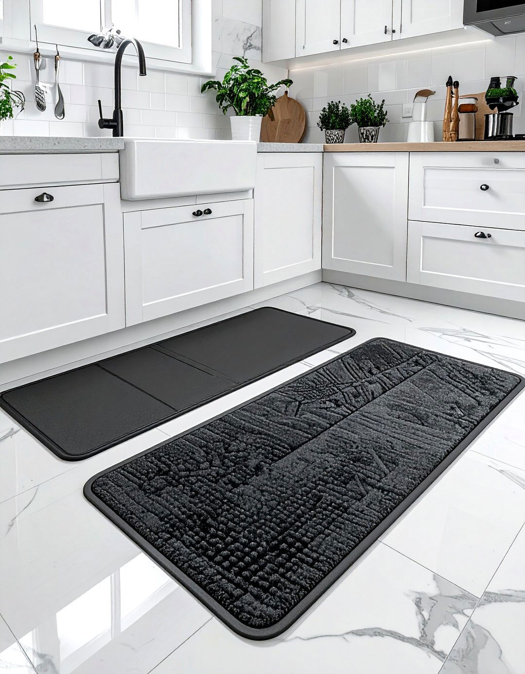 Slip Resistant Floor Mats - 30 senior friendly kitchen ideas