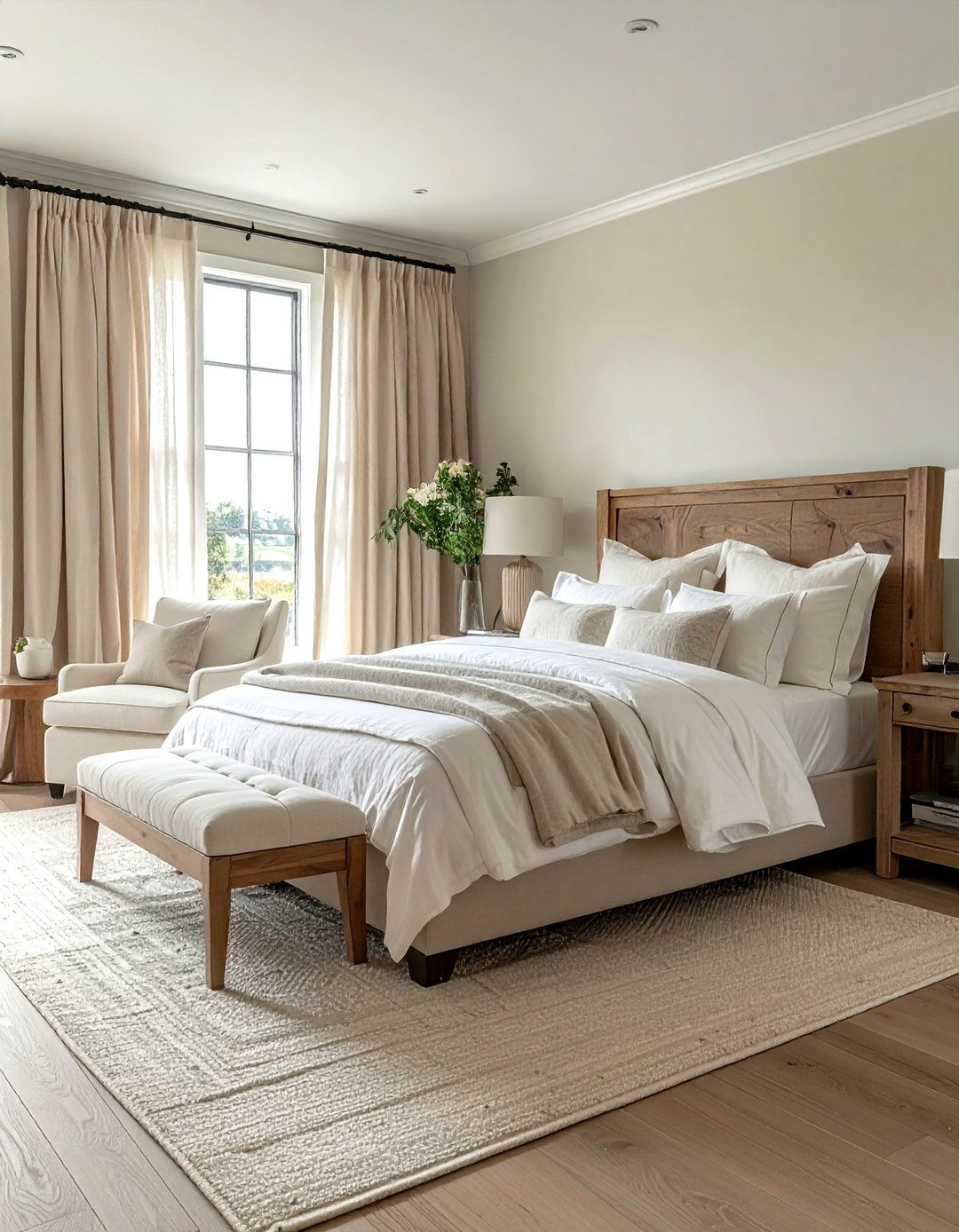 Slipcovered Furniture Bedroom - 30 coastal cream bedroom ideas