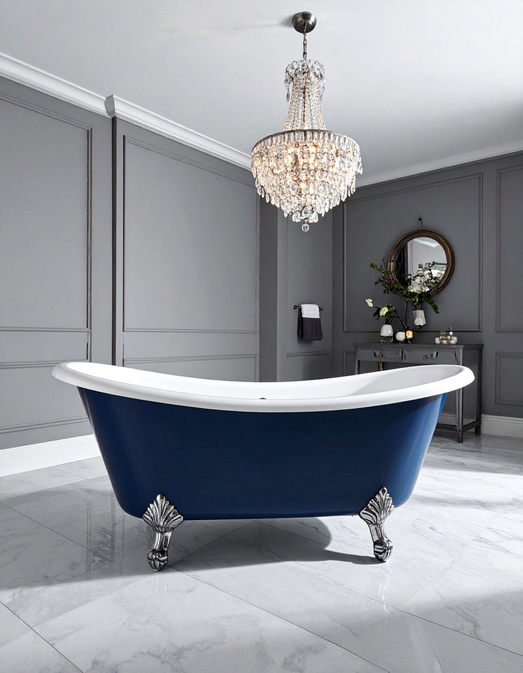 Slipper Bath Tub - 30 Edwardian bathroom ideas