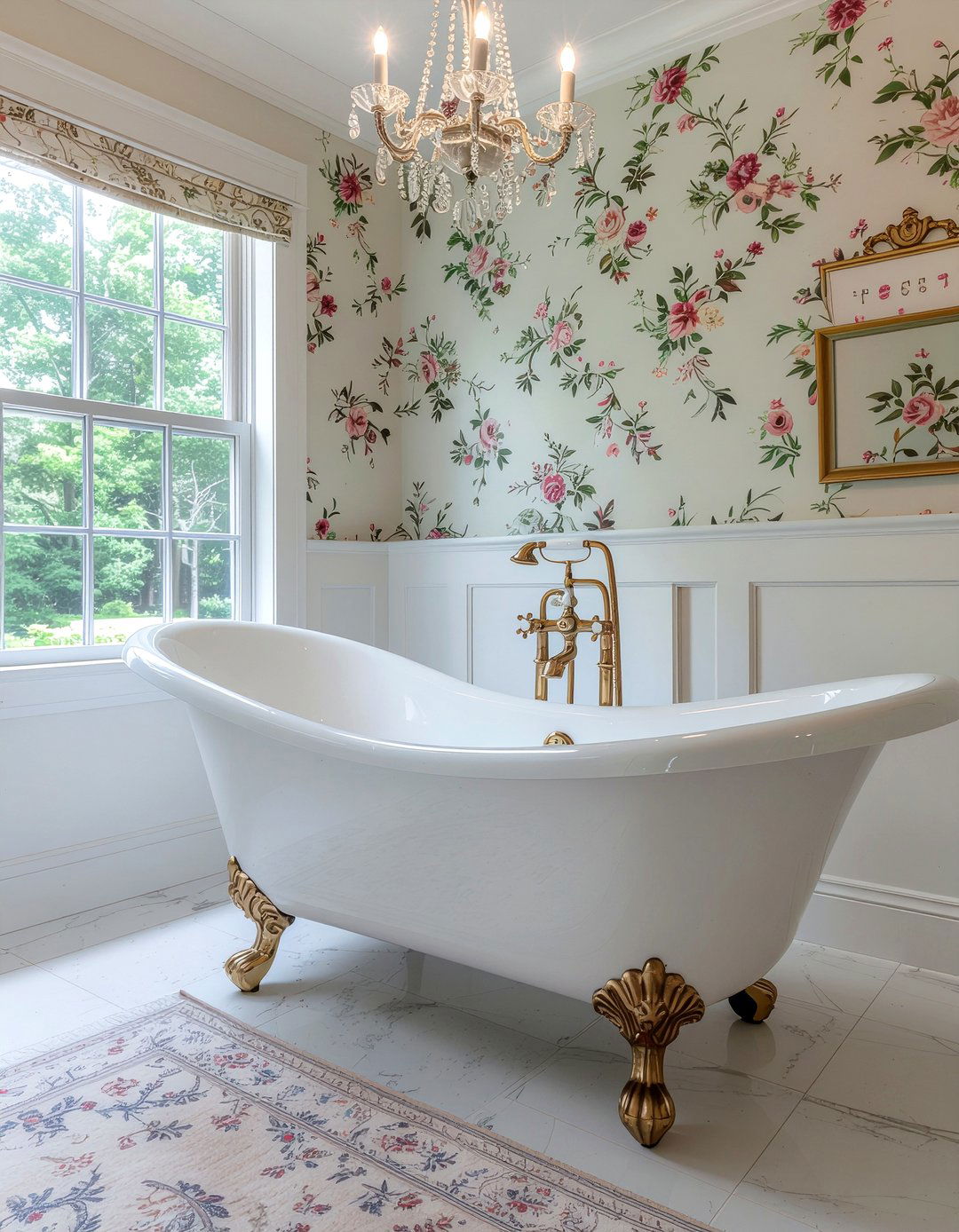 Slipper clawfoot tub - 30 master bathroom tub ideas