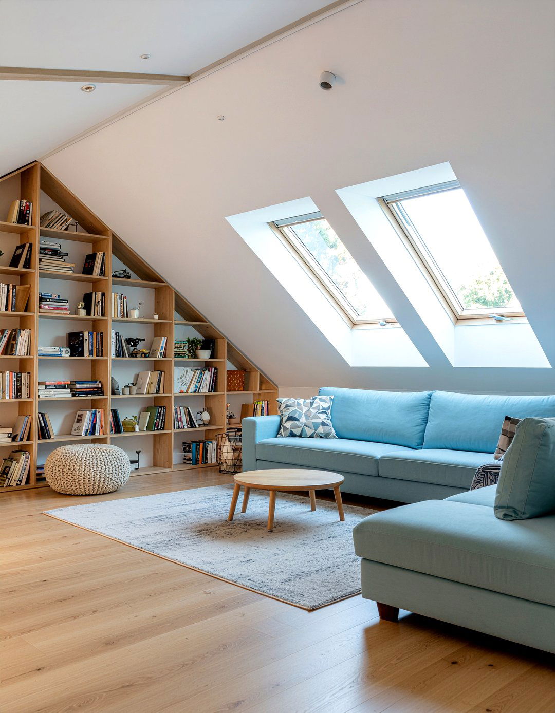 Sloped Ceiling Living Room - 30 bonus room living room ideas