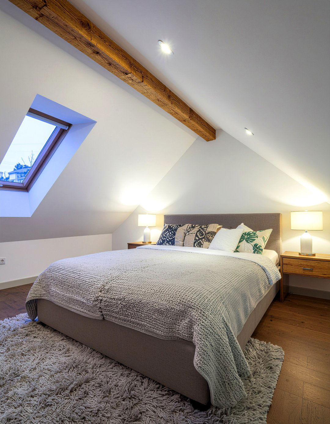 Sloped Ceiling Recessed Lighting Bedroom - 30 bedroom recessed lighting ideas