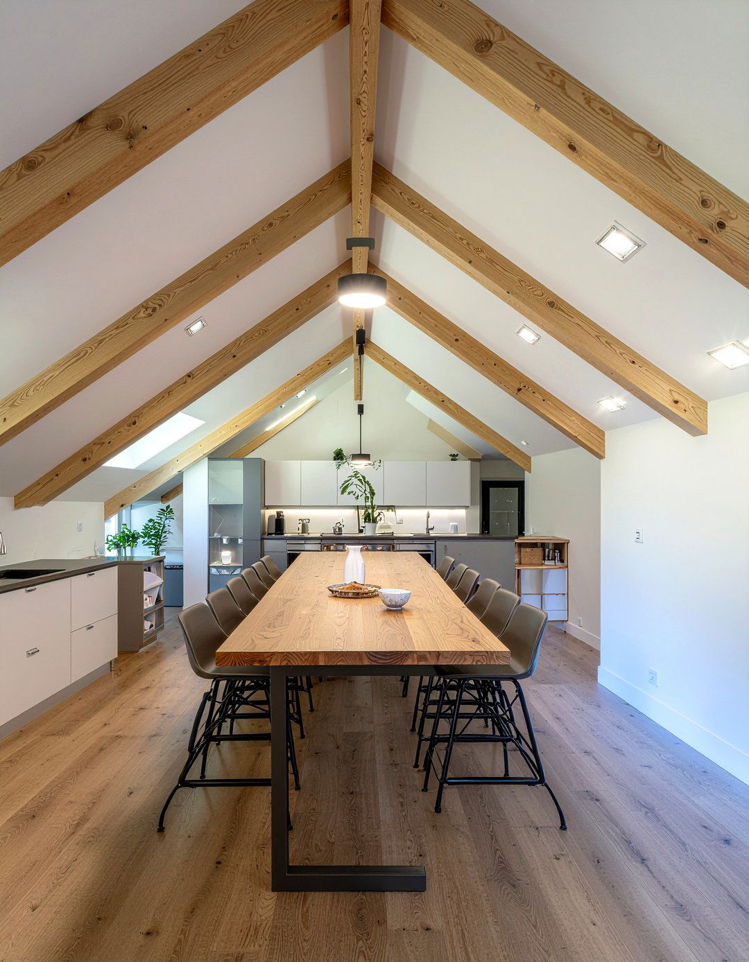 Sloped ceiling recessed lighting - 30 recessed lighting kitchen ideas