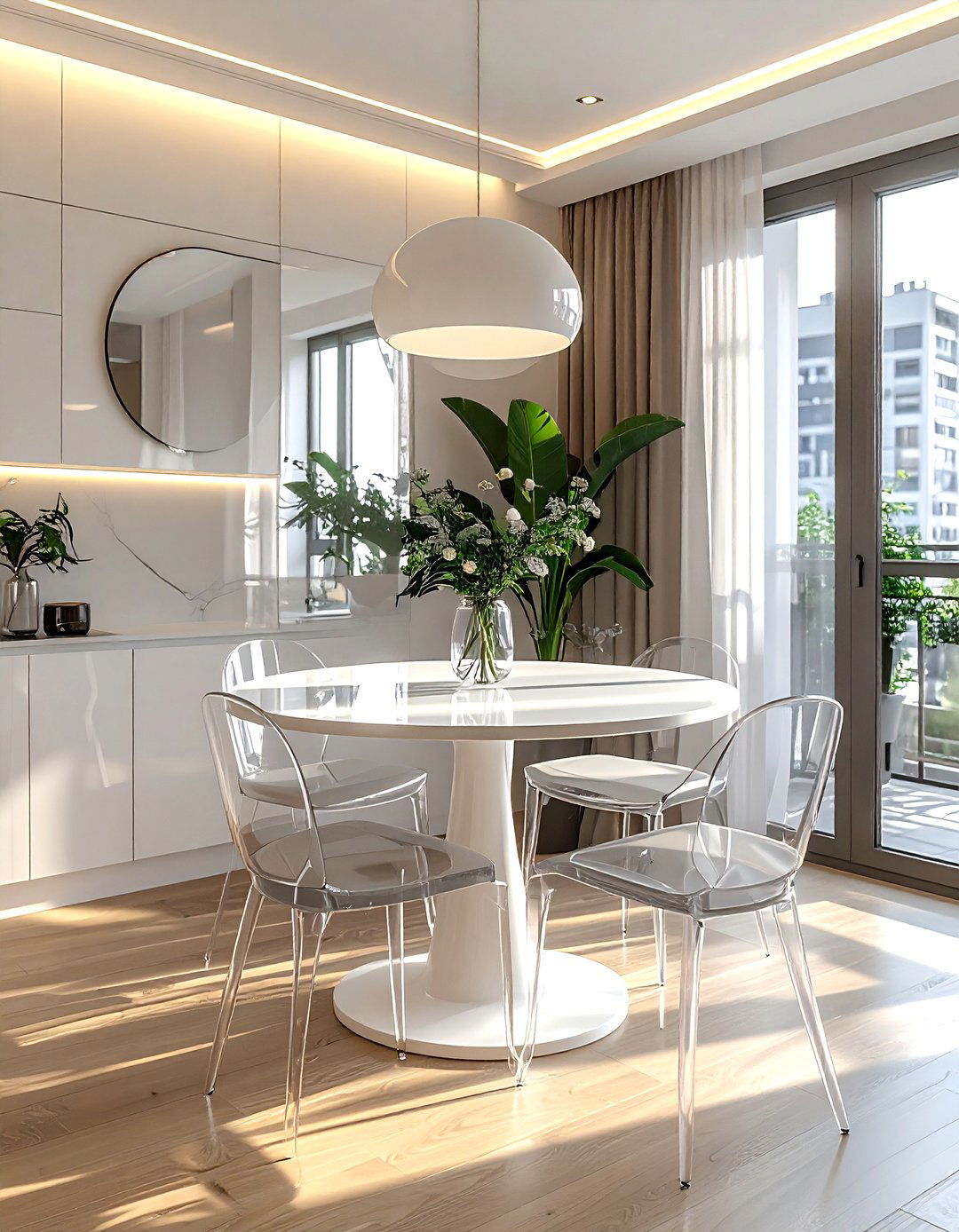 Small Apartment - 30 publication-worthy dining room ideas